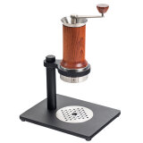 ARAM | Espresso Maker + Steel Support | Brown