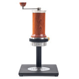 ARAM | Espresso Maker + Steel Support | Brown