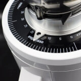 DF83 V3  | RED BURRS TITANIUM | Single Doser Espressomühle | weiß