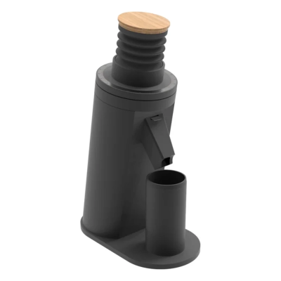 DF GRINDERS | NB64V | Sigle Doser Espressomuehle | Titanium Red Burrs | schwarz | RPM-Regler