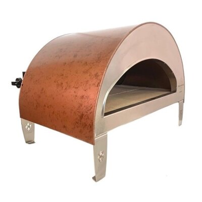 PIZZA PARTY | EMOZIONE INKL. SAPUTO BISCOTTO | 550° | 40x70 cm. | GASOFEN | KUPFER